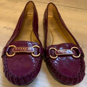 Coach Loafers Purple